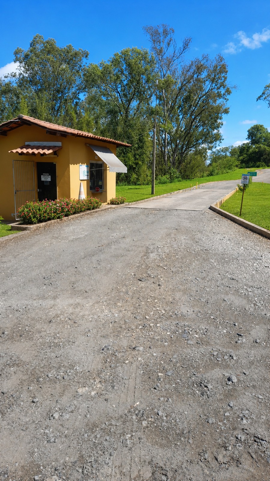 Balança da PHR Comércio e Transportes para pesagem de veículos